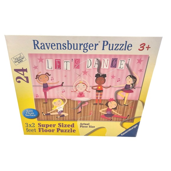 Ravensburger Other - Ravensburger 24 Piece Let's Dance Super Sized‎ Floor Puzzle Ages 3+